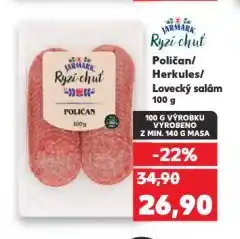 Kaufland Lovecký salám nabídka