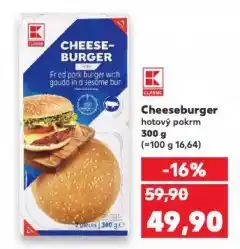 Kaufland Cheeseburger nabídka