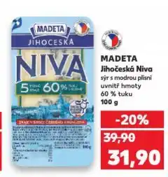 Kaufland Madeta jihočeská niva nabídka