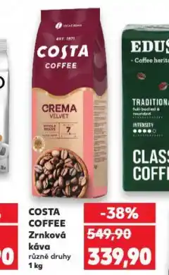 Kaufland Costa káva nabídka