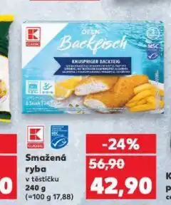 Kaufland Smažená ryba nabídka