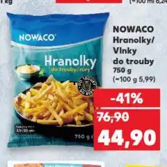 Kaufland Nowaco hranolky nabídka