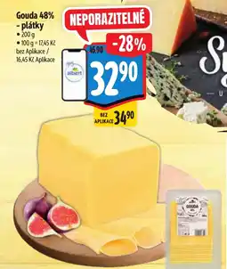 Albert Gouda 48% - plátky nabídka