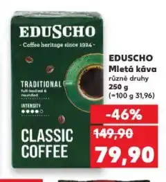 Kaufland Káva eduscho nabídka