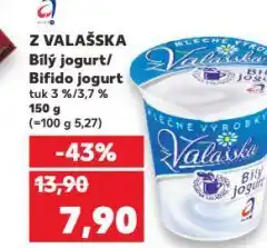 Kaufland Bílý jogurt z valašska nabídka