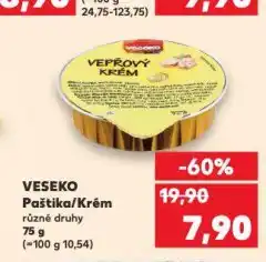 Kaufland Veseko paštika nabídka