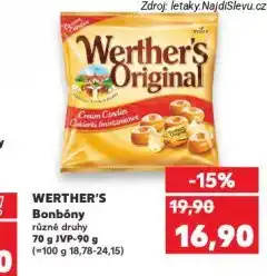 Kaufland Werther's original nabídka