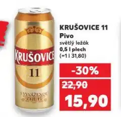 Kaufland Pivo krušovice nabídka