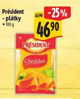 Albert Président - plátky nabídka