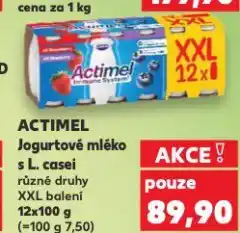 Kaufland Actimel jogurtové mléko nabídka