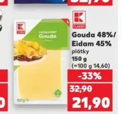 Kaufland Gouda 48% nabídka