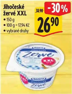 Albert Jihočeské žervé XXL nabídka
