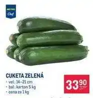 Makro Cuketa zelená nabídka