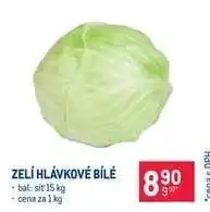 Makro Zelí hlávkové bílé nabídka