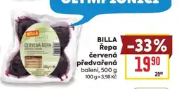 Billa BILLA Řepa červená předvařená nabídka