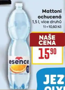 Billa Mattoni ochucená nabídka