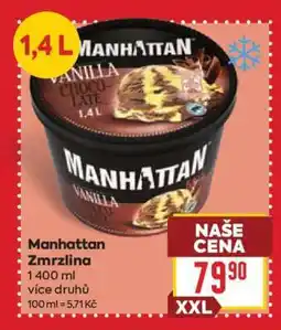 Billa MANHATTAN Zmrzlina nabídka