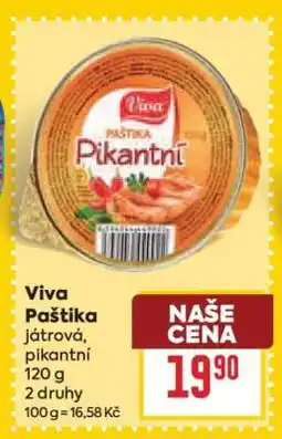 Billa Viva Paštika nabídka
