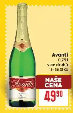 Billa Avanti nabídka