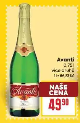 Billa Avanti nabídka