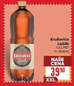 Billa Krušovice ležák nabídka