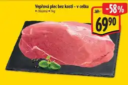 Albert Vepřová plec bez kosti v celku nabídka
