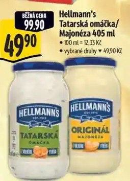 Albert Hellmann’s tatarská omáčka, majonéza 405 ml nabídka