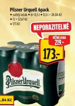Albert Pilsner Urquell 6pack nabídka