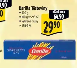 Albert Barilla těstoviny nabídka