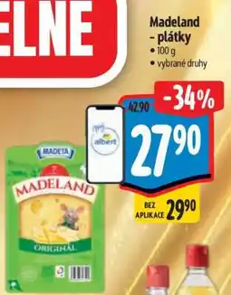 Albert Madeland plátky nabídka