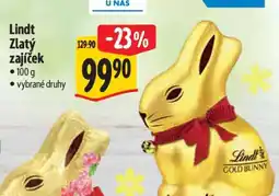 Albert LINDT Zlatý zajíček nabídka