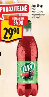 Albert Jupí sirup nabídka