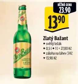 Albert Zlatý Bažant nabídka