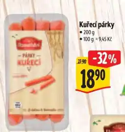 Albert Kuřecí párky nabídka