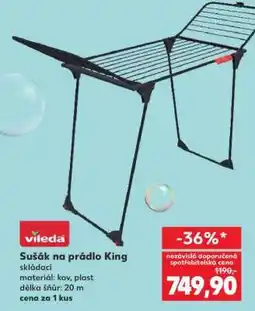 Kaufland Sušák na prádlo King nabídka