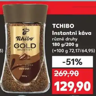 Kaufland TCHIBO instantní káva nabídka