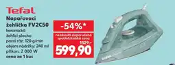 Kaufland Tefal Naparovací žehlička FV2C50 nabídka