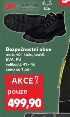 Kaufland Bezpečnostní obuv nabídka