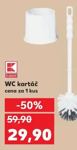 Kaufland WC KARTÁČ nabídka