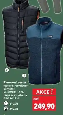 Kaufland Pracovní vesta nabídka