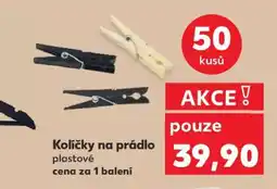 Kaufland Kolíčky na prádlo nabídka