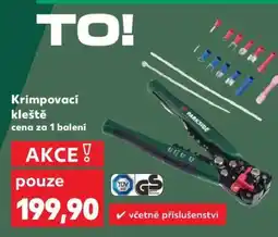 Kaufland KRIMPOVACÍ KLEŠTĚ nabídka