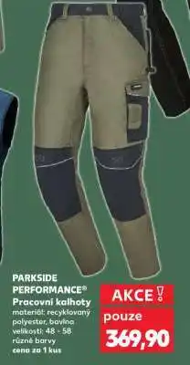 Kaufland PARKSIDE PERFORMANCE Pracovní kalhoty nabídka