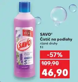 Kaufland SAVO² Čistič na podlahy nabídka