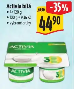 Albert Activia bílá nabídka