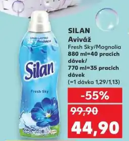 Kaufland Silan Aviváž Fresh Sky/Magnolia nabídka