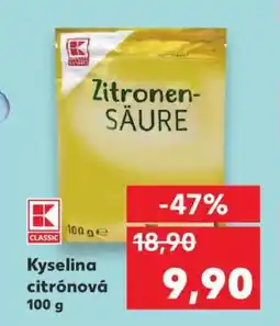 Kaufland Kyselina citronová 100 g nabídka