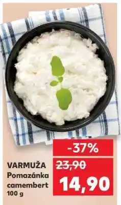 Kaufland VARMUŽA Pomazánka camembert 100 g nabídka