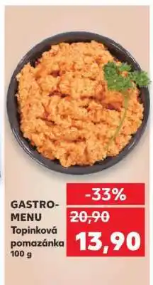 Kaufland GASTRO MENU Topinková pomazánka 100 g nabídka