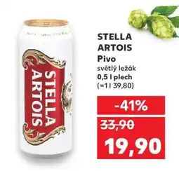 Kaufland Stella Artois nabídka
